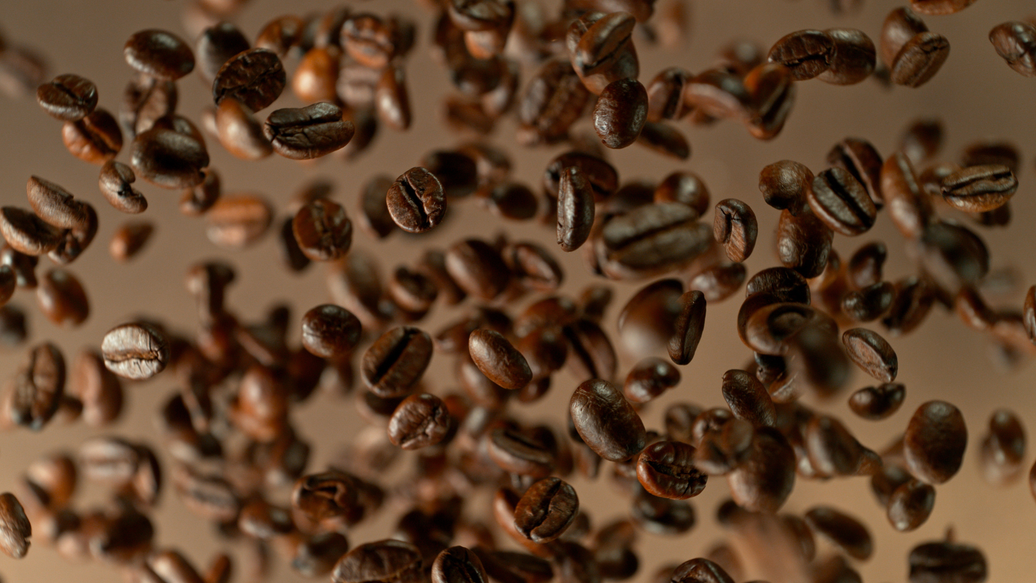 Decorative photo of coffee beans for the blog "can you freeze coffee beans?"