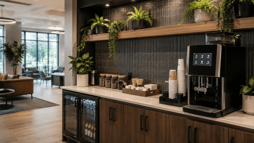 Coffee for Apartment Complex Amenities