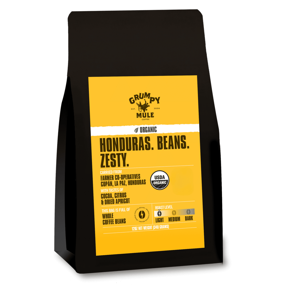 Grumpy Mule Organic Honduras - Java City Coffee Company