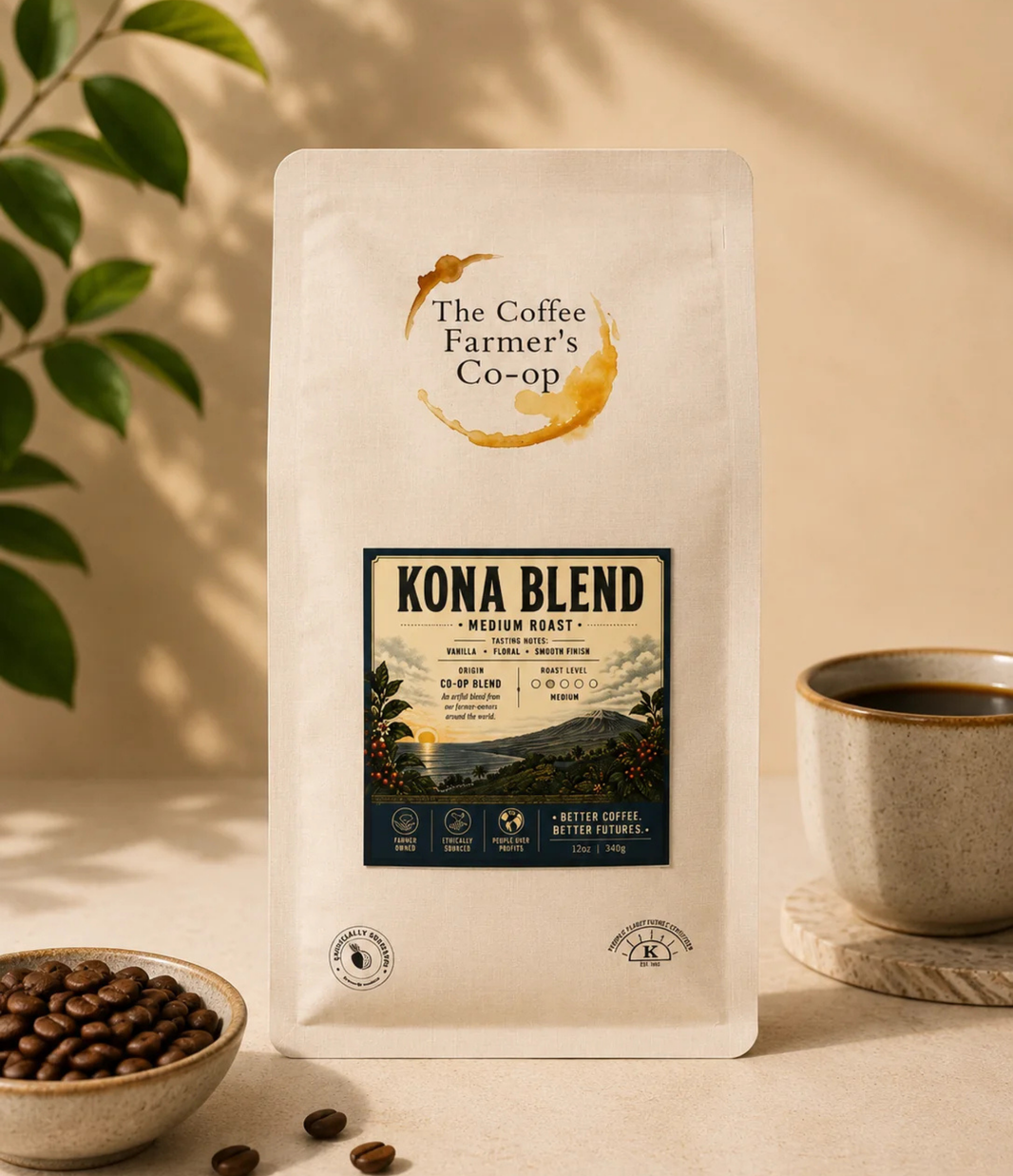 Kona Blend 12oz | The Coffee Farmer's Co-op